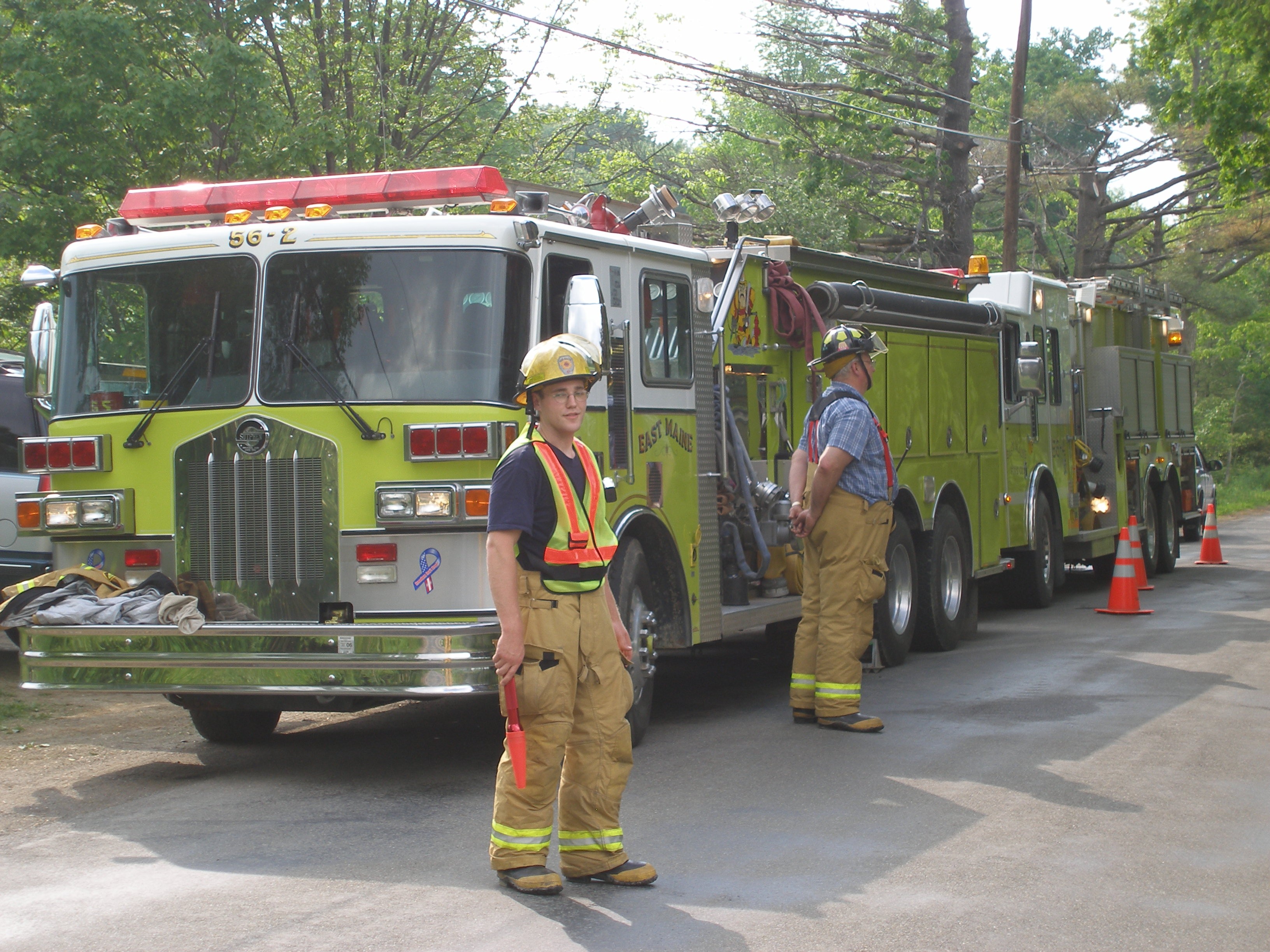 06-01-06  Response - Mutual Aif Fire - East Maine